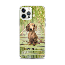 Load image into Gallery viewer, Dachshund Lotus - iPhone Case
