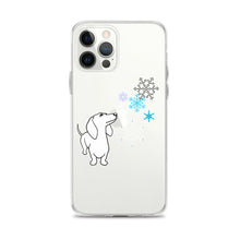 Load image into Gallery viewer, Dachshund Snowflakes - iPhone Case
