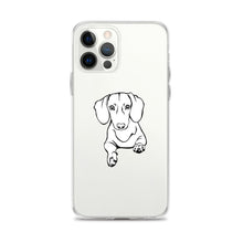 Load image into Gallery viewer, Dachshund Play - iPhone Case