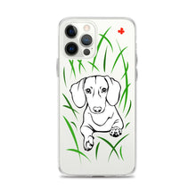 Load image into Gallery viewer, Dachshund Play Grass - iPhone Case