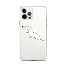 Load image into Gallery viewer, Dachshund View - iPhone Case