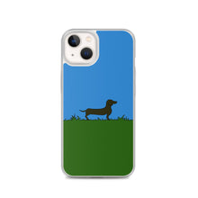 Load image into Gallery viewer, Dachshund Line Grass - iPhone Case