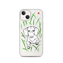 Load image into Gallery viewer, Dachshund Play Grass - iPhone Case