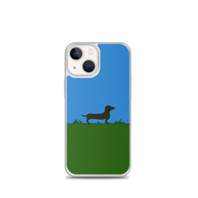 Load image into Gallery viewer, Dachshund Line Grass - iPhone Case