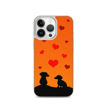 Load image into Gallery viewer, Dachshund In Love - iPhone Case