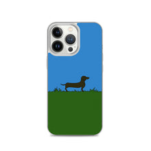 Load image into Gallery viewer, Dachshund Line Grass - iPhone Case