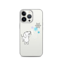 Load image into Gallery viewer, Dachshund Snowflakes - iPhone Case