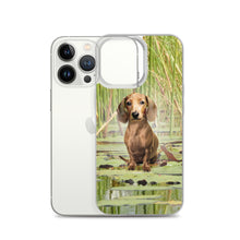 Load image into Gallery viewer, Dachshund Lotus - iPhone Case
