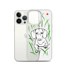 Load image into Gallery viewer, Dachshund Play Grass - iPhone Case