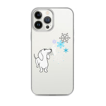Load image into Gallery viewer, Dachshund Snowflakes - iPhone Case