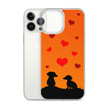Load image into Gallery viewer, Dachshund In Love - iPhone Case