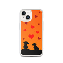 Load image into Gallery viewer, Dachshund In Love - iPhone Case