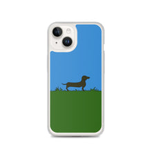 Load image into Gallery viewer, Dachshund Line Grass - iPhone Case