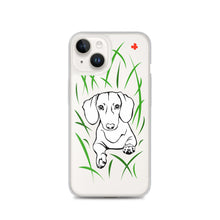 Load image into Gallery viewer, Dachshund Play Grass - iPhone Case
