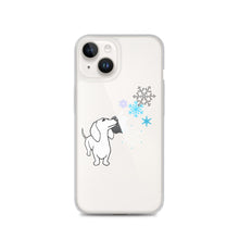 Load image into Gallery viewer, Dachshund Snowflakes - iPhone Case
