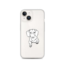 Load image into Gallery viewer, Dachshund Play - iPhone Case