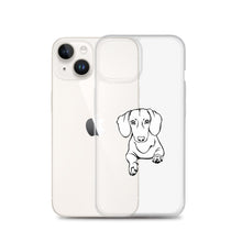 Load image into Gallery viewer, Dachshund Play - iPhone Case