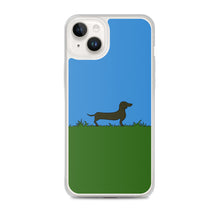 Load image into Gallery viewer, Dachshund Line Grass - iPhone Case