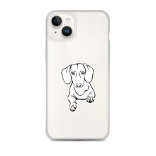 Load image into Gallery viewer, Dachshund Play - iPhone Case