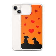 Load image into Gallery viewer, Dachshund In Love - iPhone Case