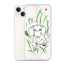 Load image into Gallery viewer, Dachshund Play Grass - iPhone Case