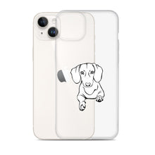 Load image into Gallery viewer, Dachshund Play - iPhone Case