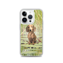 Load image into Gallery viewer, Dachshund Lotus - iPhone Case
