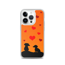 Load image into Gallery viewer, Dachshund In Love - iPhone Case