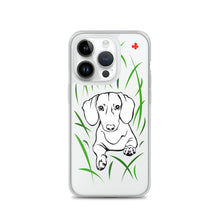 Load image into Gallery viewer, Dachshund Play Grass - iPhone Case