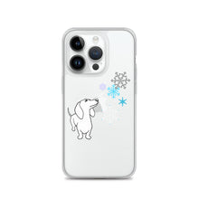 Load image into Gallery viewer, Dachshund Snowflakes - iPhone Case
