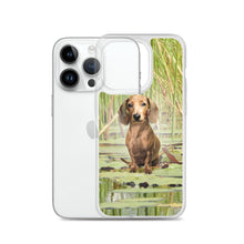 Load image into Gallery viewer, Dachshund Lotus - iPhone Case