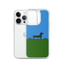 Load image into Gallery viewer, Dachshund Line Grass - iPhone Case