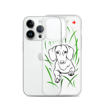 Load image into Gallery viewer, Dachshund Play Grass - iPhone Case