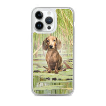 Load image into Gallery viewer, Dachshund Lotus - iPhone Case
