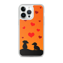Load image into Gallery viewer, Dachshund In Love - iPhone Case