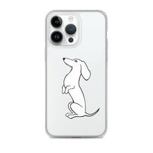 Load image into Gallery viewer, Dachshund Sit-up - iPhone Case