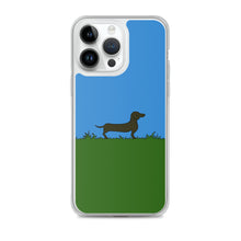 Load image into Gallery viewer, Dachshund Line Grass - iPhone Case