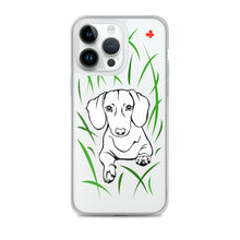 Load image into Gallery viewer, Dachshund Play Grass - iPhone Case