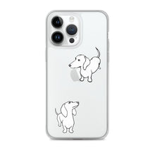 Load image into Gallery viewer, Dachshund Twins - iPhone Case