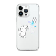 Load image into Gallery viewer, Dachshund Snowflakes - iPhone Case