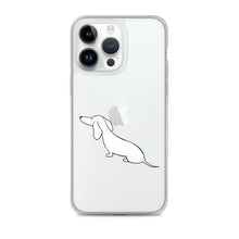Load image into Gallery viewer, Dachshund View - iPhone Case