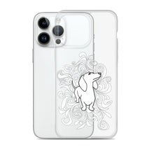 Load image into Gallery viewer, Dachshund Flower - iPhone Case
