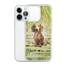 Load image into Gallery viewer, Dachshund Lotus - iPhone Case