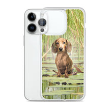 Load image into Gallery viewer, Dachshund Lotus - iPhone Case
