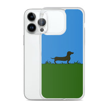 Load image into Gallery viewer, Dachshund Line Grass - iPhone Case