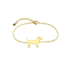Load image into Gallery viewer, Jack Russell Bracelet - 14K Gold-Plated - WeeShopyDog