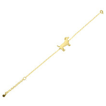 Load image into Gallery viewer, Jack Russell Bracelet - 14K Gold-Plated - WeeShopyDog