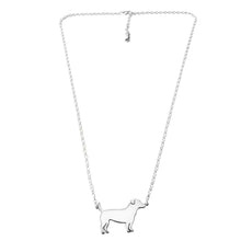 Load image into Gallery viewer, Jack Russell Pendant Necklace - Silver - WeeShopyDog