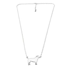 Load image into Gallery viewer, Jack Russell Pendant Necklace - Silver - WeeShopyDog
