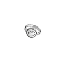 Load image into Gallery viewer, Dachshund Smooth Haired Ring - Silver - WeeShopyDog